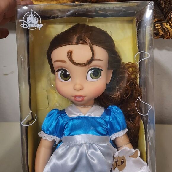 Disney Beauty and the Beast Belle 16" Animator's Play Doll with Lamb Toy NEW - Picture 12 of 16